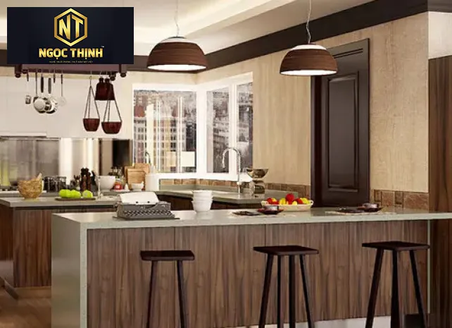 Xưởng Nội Thất Ngọc Thịnh Long Thành - Bình Dương - Say mê với 99+ mẫu quầy bar bếp gỗ ĐA NĂNG, ĐẲNG CẤP không thể bỏ qua năm 2023